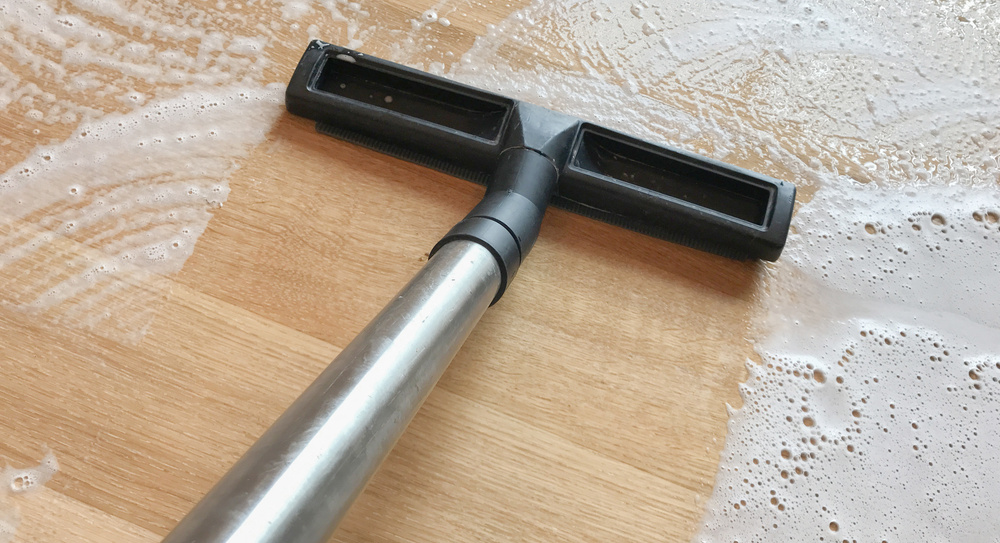 water damage hardwood floors